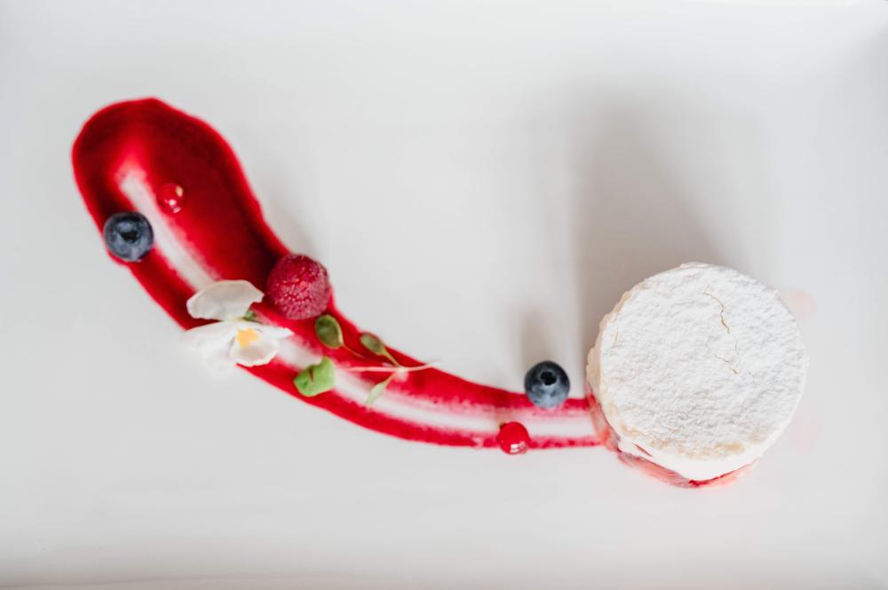 Fraisier à l'assiette